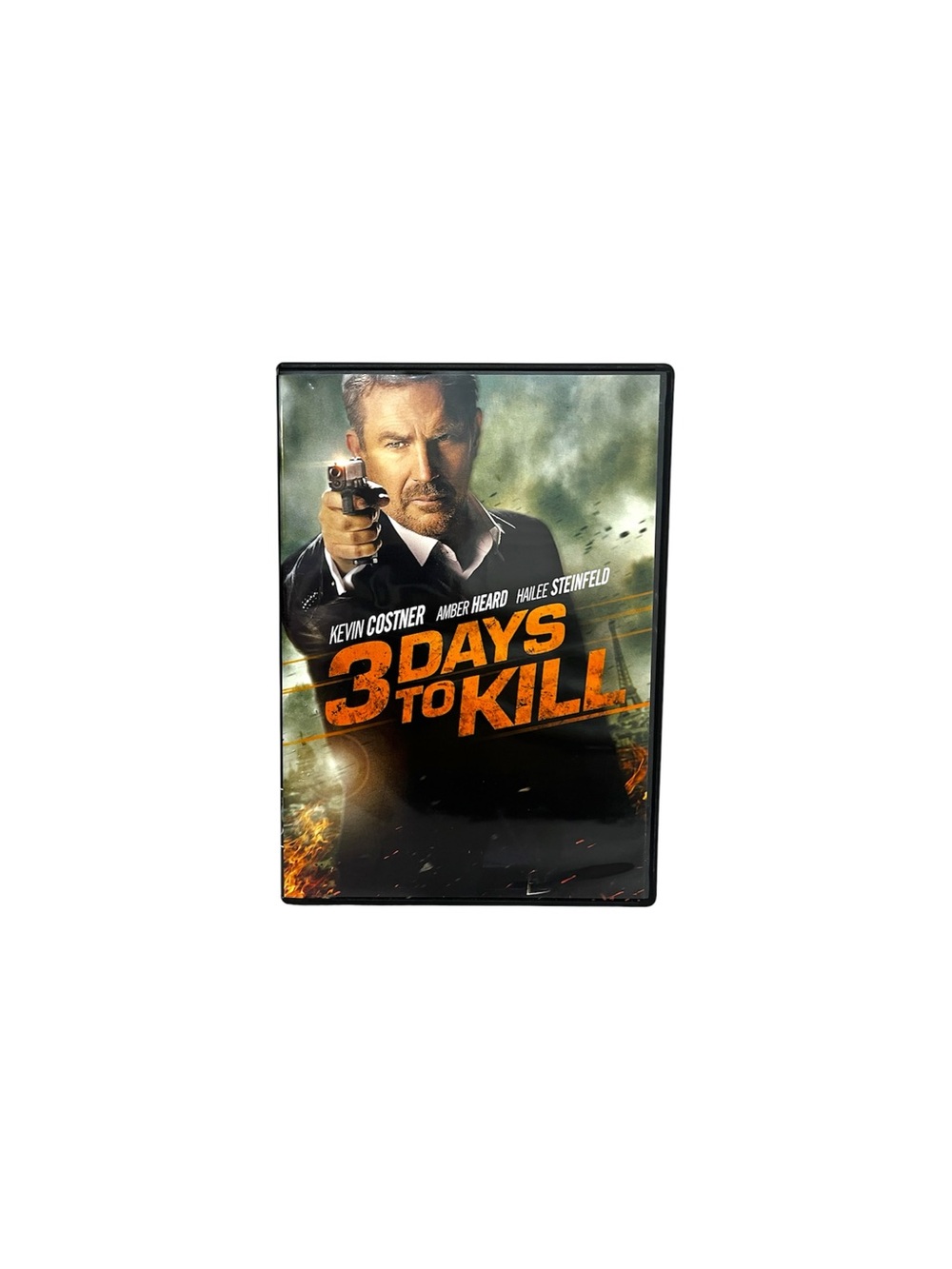3 Days to Kill (DVD, 2014, Widescreen) Kevin Costner, Amber Heard